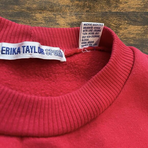 Vintage Nightgown Womens 8 Scottish Terrier Dog Pups Red Embroidery Erika Taylor - Picture 11 of 16